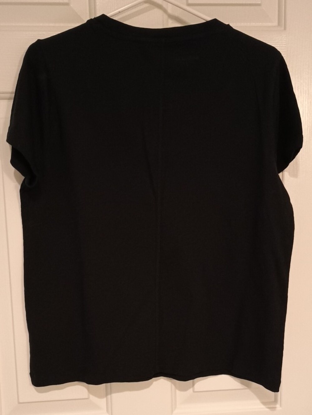 J. Crew Black Girlfriend Tee - Classic Crew - Picture 3 of 4
